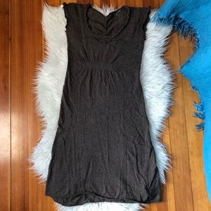 Anthropologie wool/cashmere blend cap sleeve dress